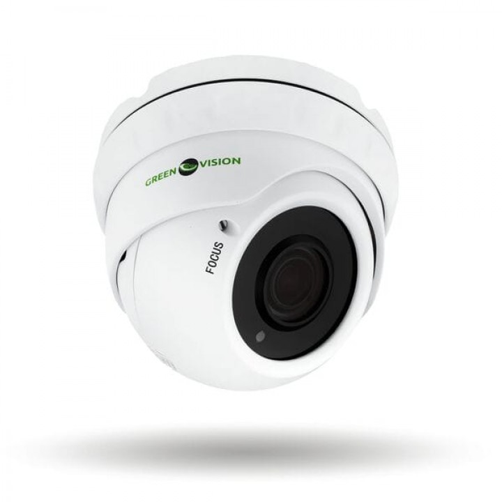 Антивандальная IP камера Green Vision GV-101-IP-E-DOS50V-30 POE 5MP (Ultra)