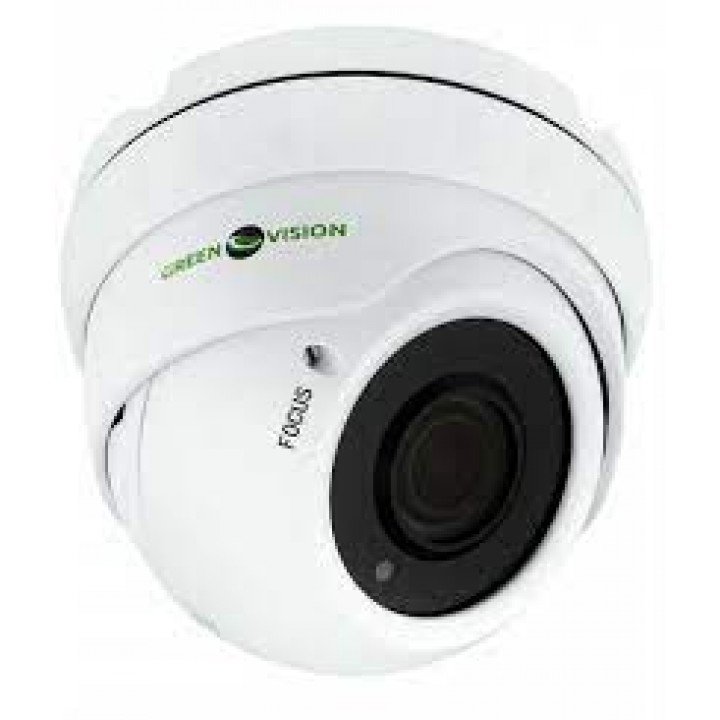Антивандальная IP камера Green Vision GV-101-IP-E-DOS50V-30 POE 5MP (Ultra