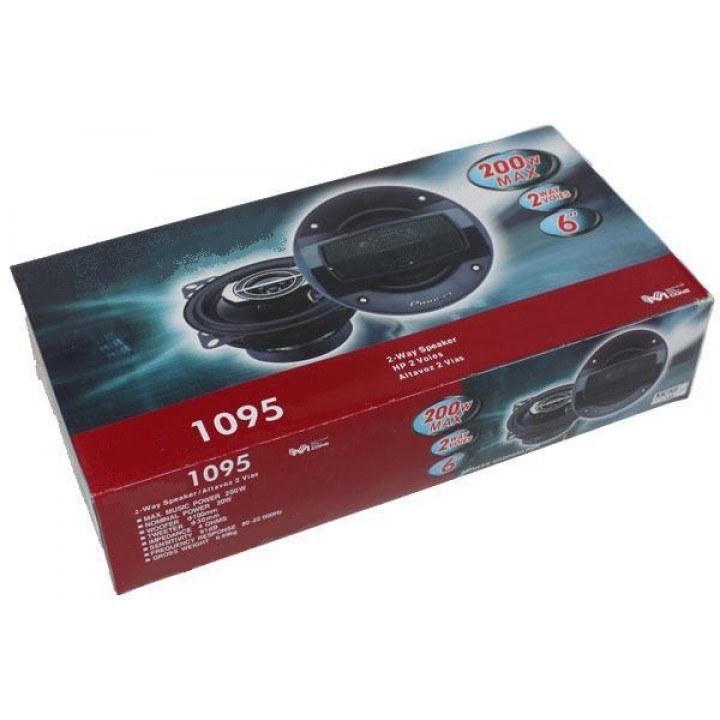 Авто динамики 10 см SP-1095 (200W/2WAY/4)