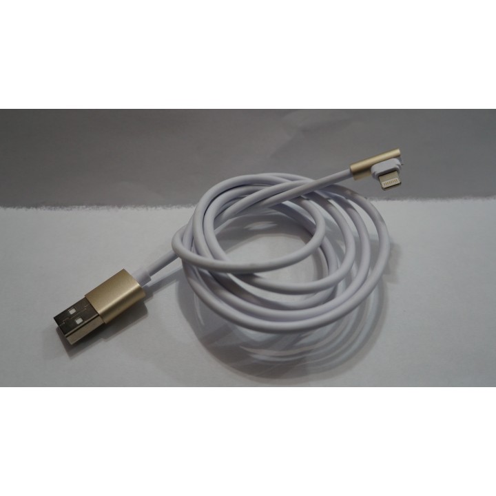 Кабель USB  угловой Lightning (Apple,iPhone,iPad,iPod) 1,2м