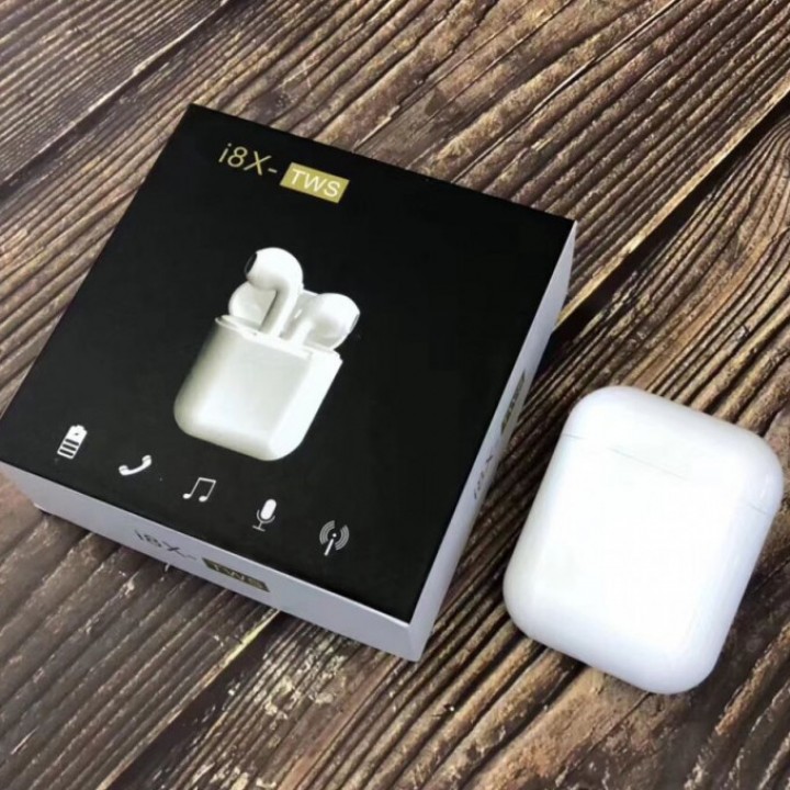 Bluetoth наушники i8x-TWS 5.0 Black box