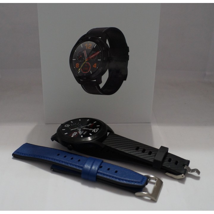 Умные часы Smart Watch Torntisc DT98 черный+синий кожа