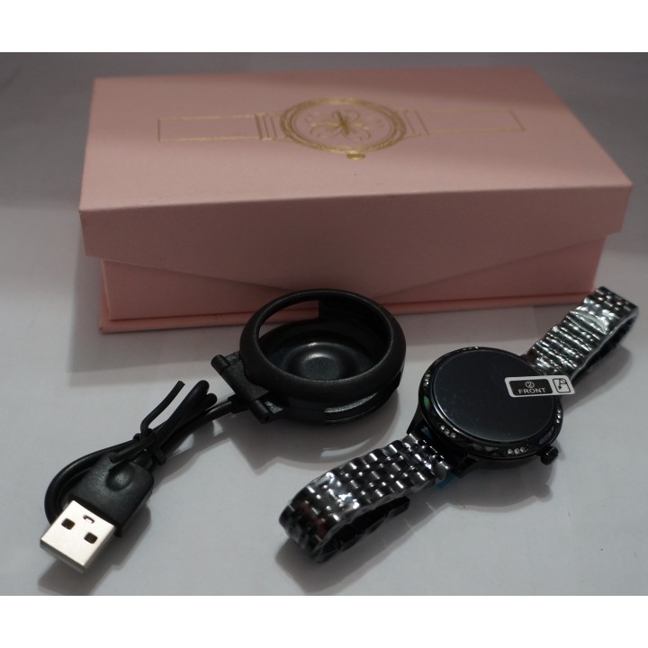 Умные часы Smart Fitness Watch M9 Beauty черные
