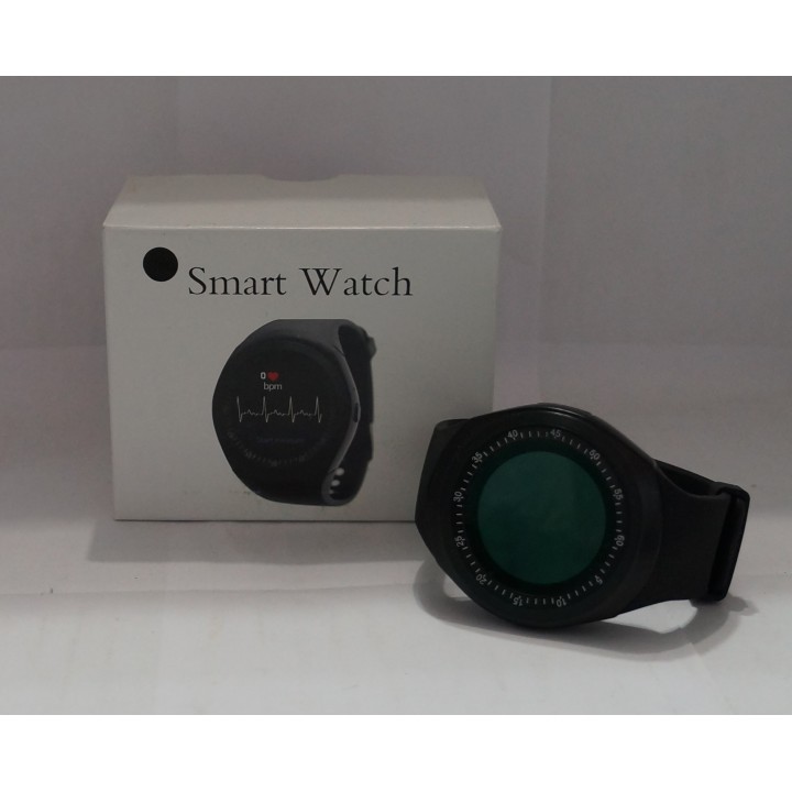 Умные часы Smart Watch Y1X с функцией фитнес-браслета черные