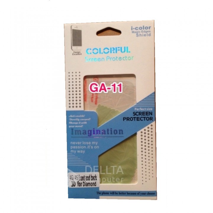 Пленка на Iphone 4G/4S 3D icolor GA11