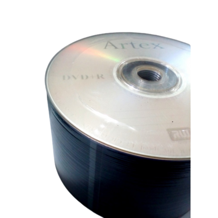 Диски DVD+R ARTEX (50шт. упаковка)