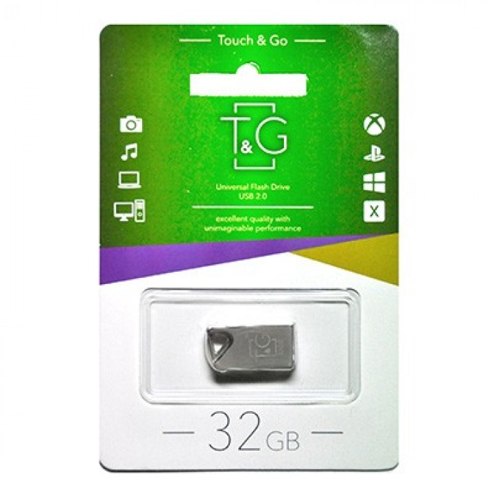 USB флешка накопичувач T&G 32GB Metal series TG106
