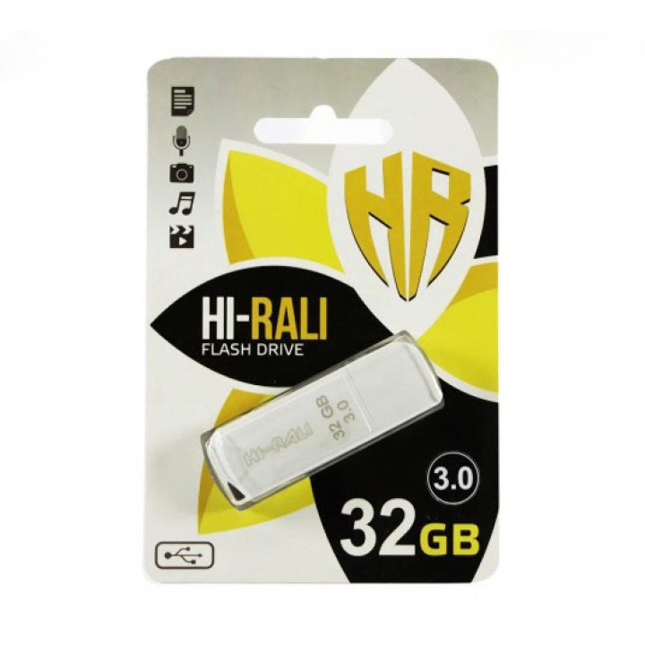 USB флешка Hi-Rali 32Gb Taga series white