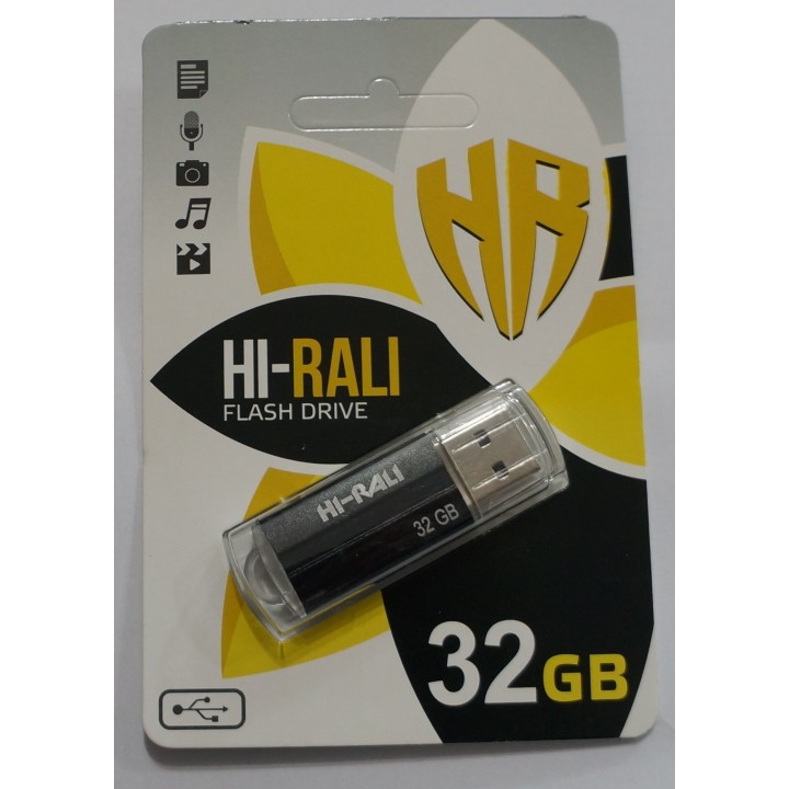USB Флешка Hi-Rali 32GB Corsair series black