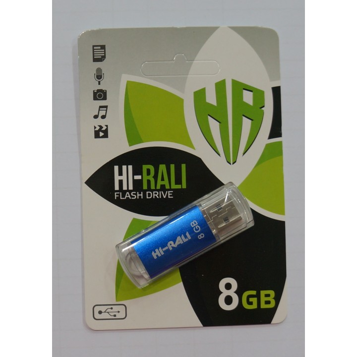 USB Флешка Hi-Rali 8GB Rocket blue
