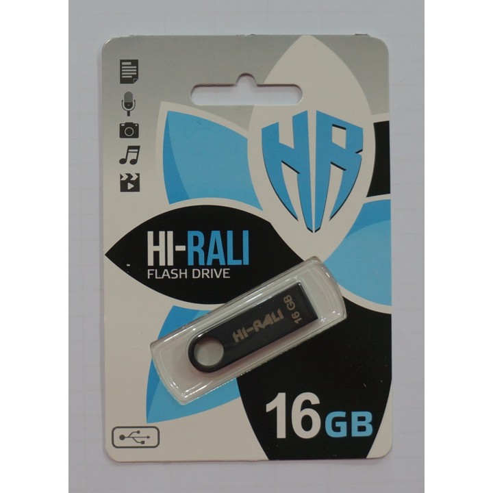 USB Флешка Hi-Rali 16GB Shuttle black