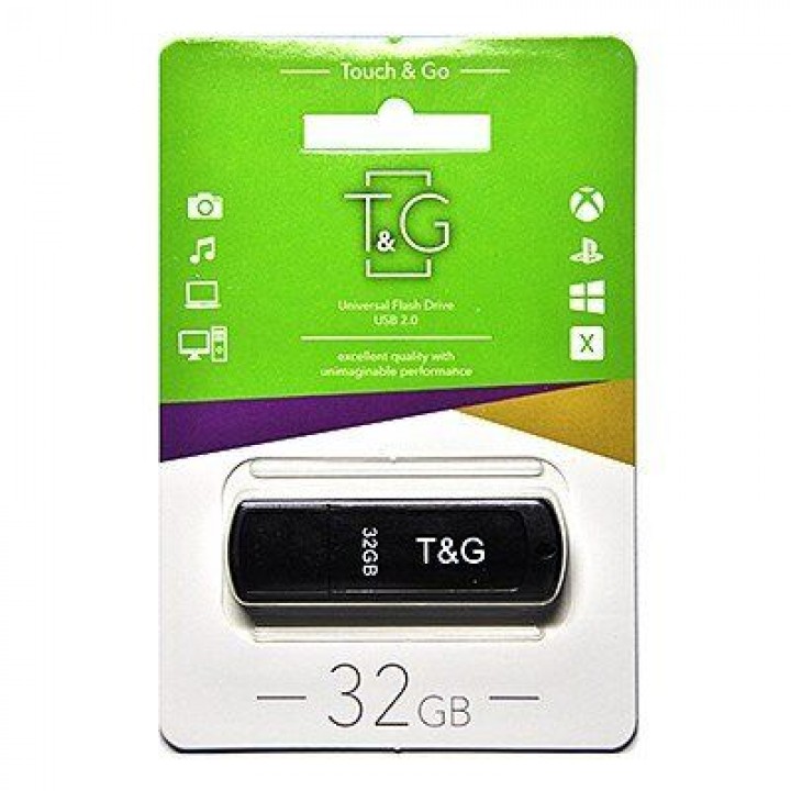 USB флешка T&G 32GB Clasic black TG011