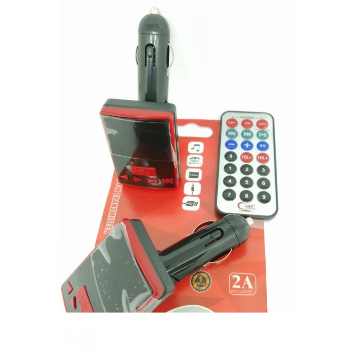 FM модулятор для авто  S6 + 2USB + microSD, трансмиттер для авто