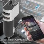 Автомобільний зарядний пристрій M10 с блютуз гарнітурой 4,2 2 USB 