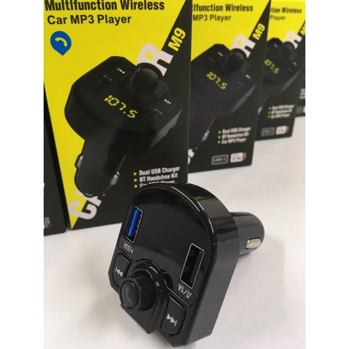 FM трансмиттеры серии M9 (4 в 1) с USB адаптером