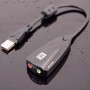 Внешняя звуковая карта 5HV2 (USB sound card) с разъёмами 3,5мм 