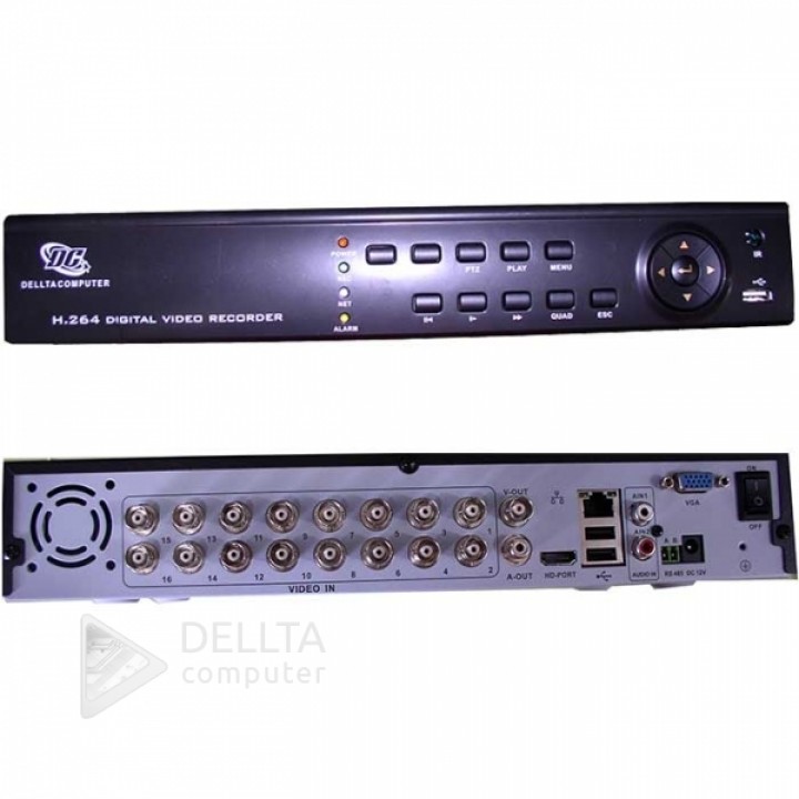 Купить Видеорегистратор стационарный DVR WIFI 3G 8016 HDMI 4AUDIO: цена, характеристики | Dellta Computer 