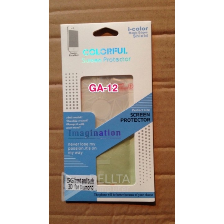 Пленка на Iphone 5G 3D icolor GA12