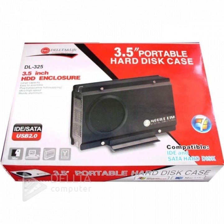 Корпус для жесткого диска 3.5 дюймов DL-325