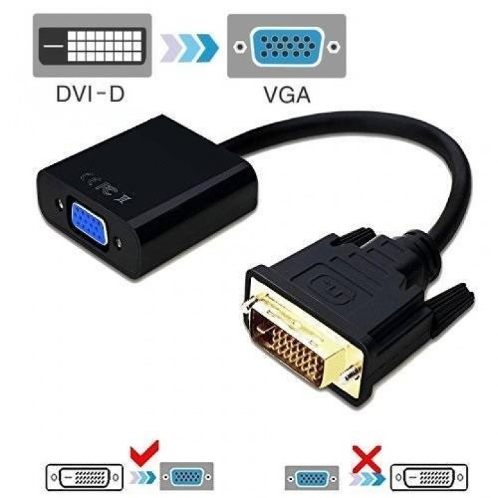Конвертер DVI-D (24+1) to VGA , 1080p