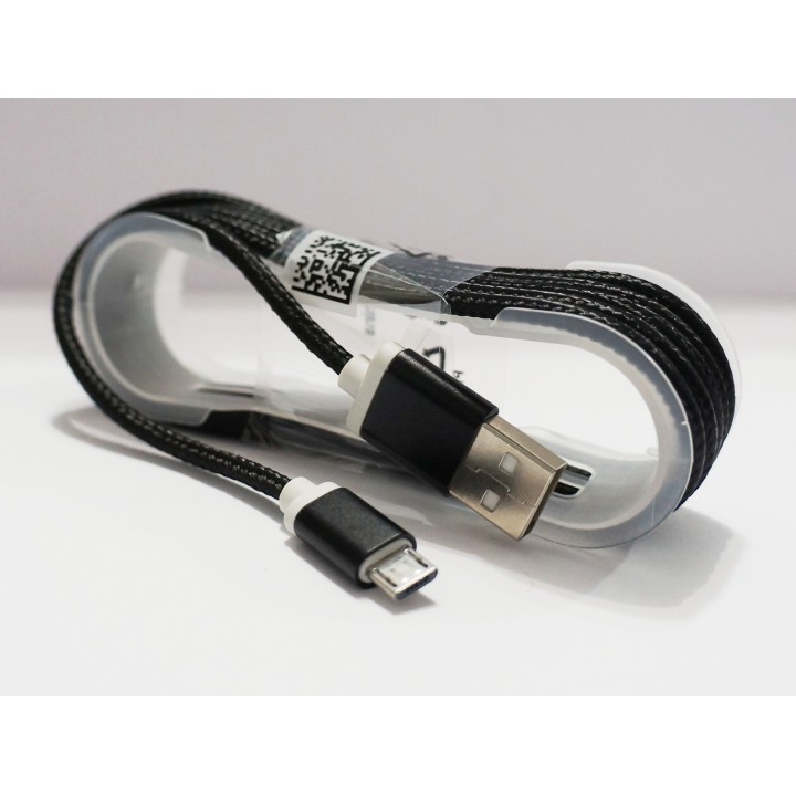 Кабель USB V8 канат 1.5м черный
