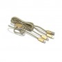 Кабель USB Ldnio LC85 3в1 (iphone + 2micro) для телефонів