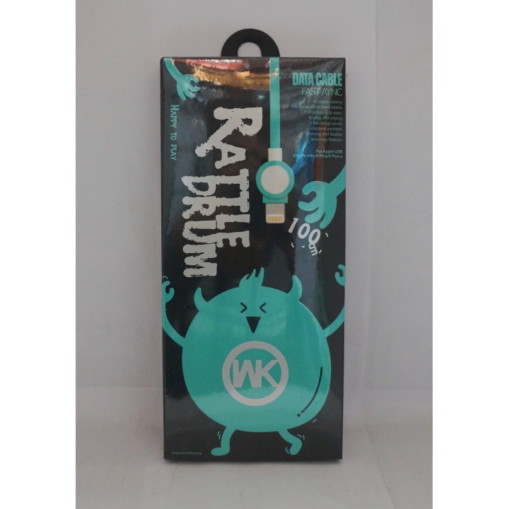 Кабель USB REMAX Rattle Drum iphone 1m