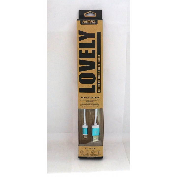 Кабель USB REMAX Lovely RC-010m iphone 1m