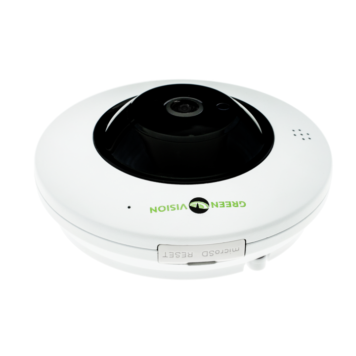 Мініатюрна IP камера Green Vision GV-075-IP-ME-DIА20-20 (360) POE (Ultra)