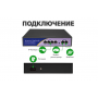 Коммутатор сетевой POE Green Vision GV-006-D-04+2P