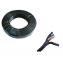 Бухта кабель Fosvision RG58+2*0.5 video+power 75-3-1 P1 100m black