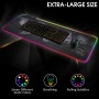 Коврик для мыши с подсветкой Black map RGB RS-01 (80*30см)