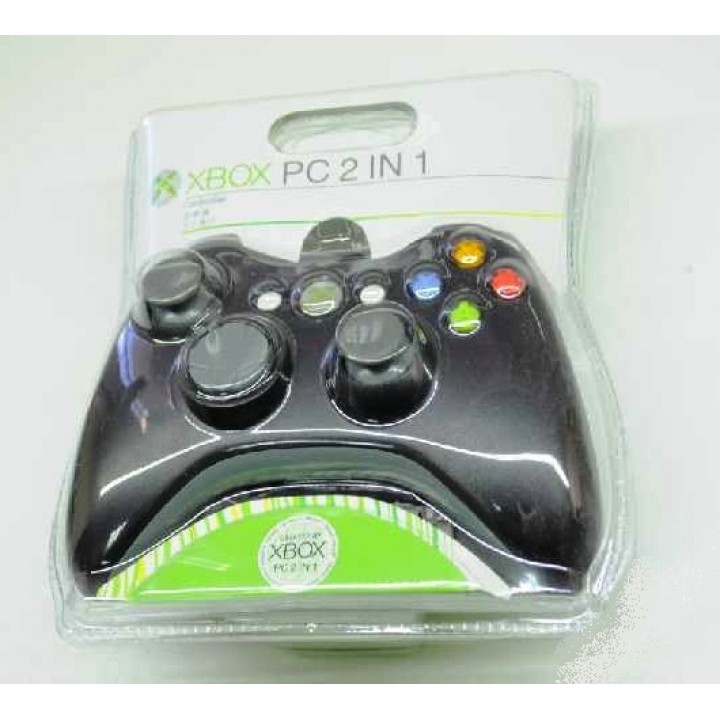 Джойстик XBOX C-101 (PC 2IN1 DOUBLE SHOCK WIRE JOYPAD )