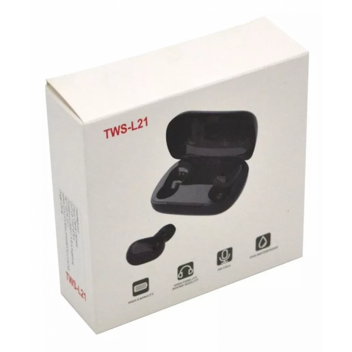 Беспроводные Bluetooth наушники TWS-L21 с гарнитурой