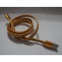 Кабель USB  micro V8 1m плоский
