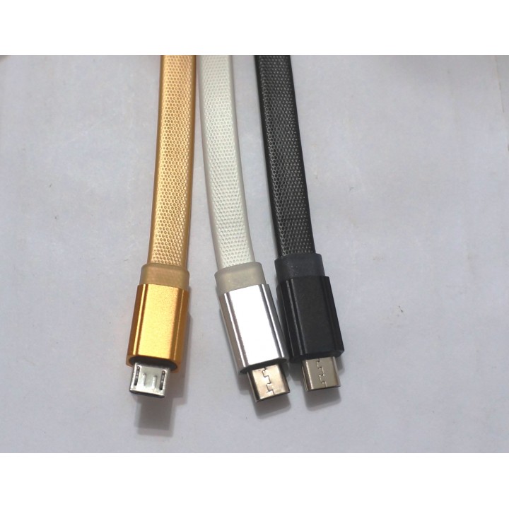 Кабель USB  micro V8 1m плоский