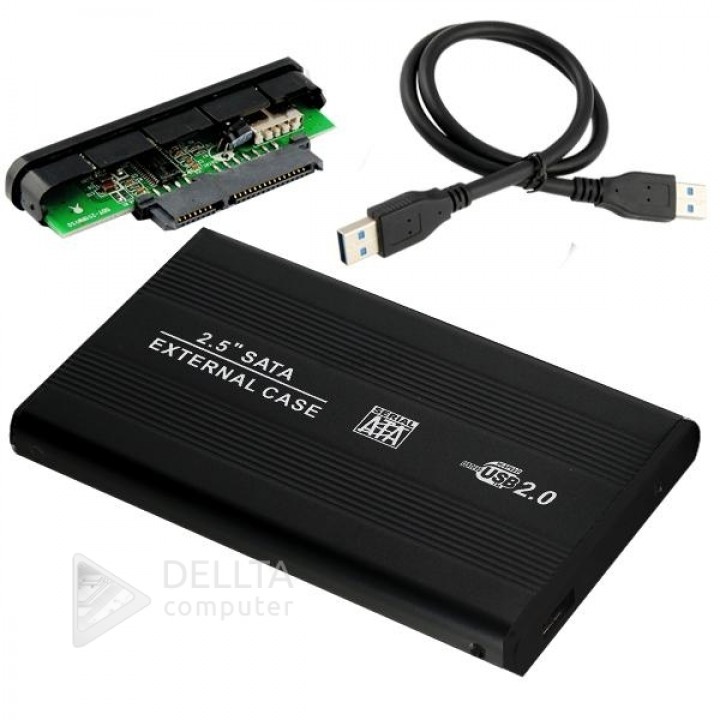 Карман для жесткого диска 2.5" SATA HDD Case Hard Disk Drive USB 2.0 