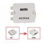 Конвертер MINI AV to VGA з підтримкою дозволення 1080p