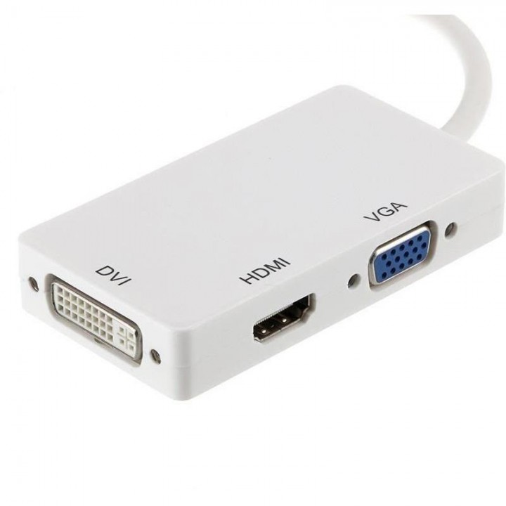 Конвертер Display Port to Hdmi+DVI+VGA (3 in 1)