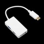 Конвертер Display Port to Hdmi+DVI+VGA (3 in 1)