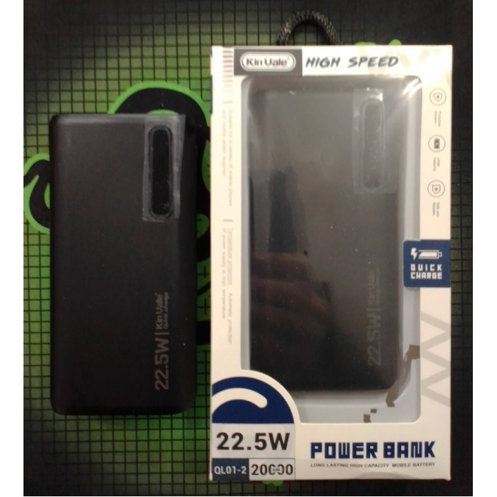Повербанк Kin Vale QL01-2 литий-полимерный 20000Mah