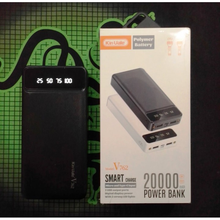 Повербанк Kin Vale V762 литийполимерный 20000Mah