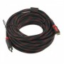Кабель HDMI  круглый 1.4v  15м