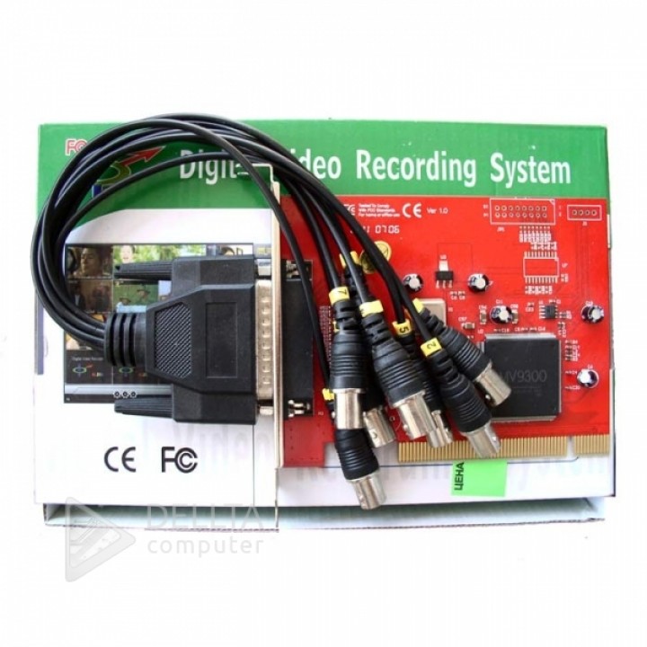 Плата видеозахвата DVR PC 9300-8 каналов