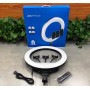 Кольцевая лампа для профессиональной съемки Ring Fill Light 45 cm 18inch с пультом