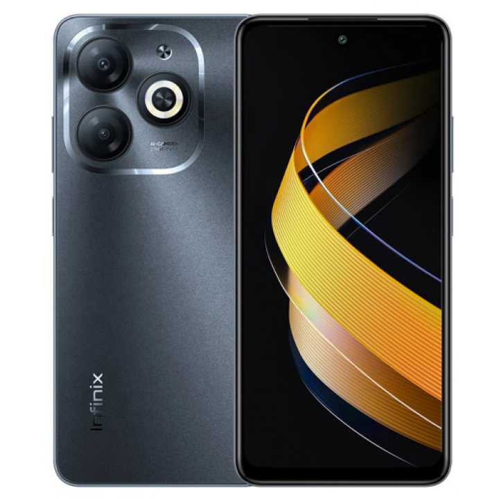 Смартфон INFINIX SMART 8 X6525 4/64GB (timber black)