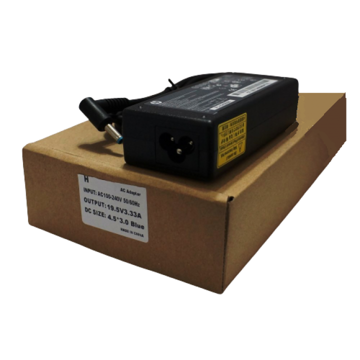 Блок питания для ноутбука HP 19.5V3.33A  4.5*3.0 blue